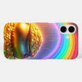Coques Case-Mate iPhone Trésor de la pièce d'or (Verso (horizontal))
