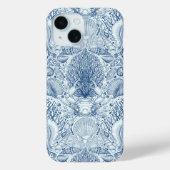 Coques Case-Mate iPhone Trésors de plage en bleu (Verso)