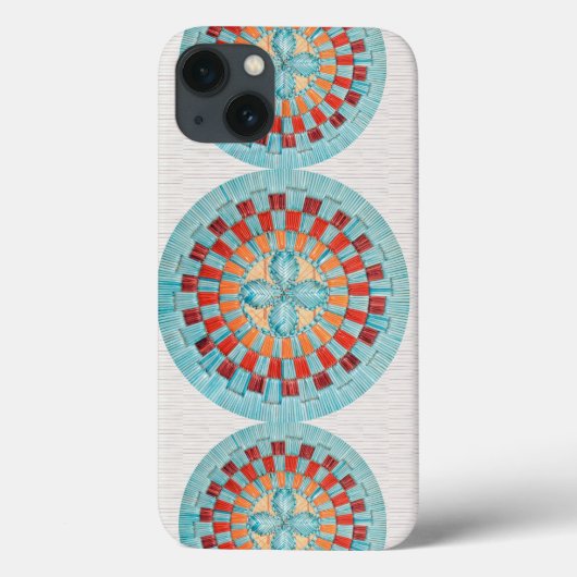 Coques Case-Mate iPhone Tri Turquoise (Verso)
