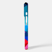 Coques Case-Mate iPhone triangle abstrait et marguerite (Verso / Gauche)
