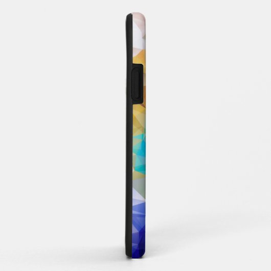 Coques Case-Mate iPhone Triangle géométrique polygonal personnalisé (Dos/Droite)