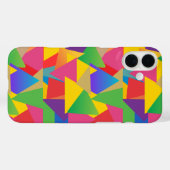 Coques Case-Mate iPhone Triangle Gras Vibrant et coloré (Verso (horizontal))