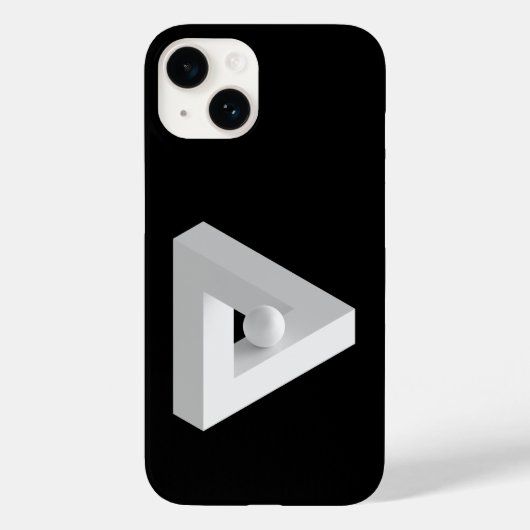 Coques Case-Mate iPhone Triangle impossible avec une sphère (Verso)
