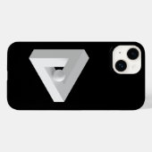 Coques Case-Mate iPhone Triangle impossible avec une sphère (Verso (horizontal))