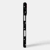 Coques Case-Mate iPhone Triangle noir UFO Motif moderne Abstrait (Verso / Droite)