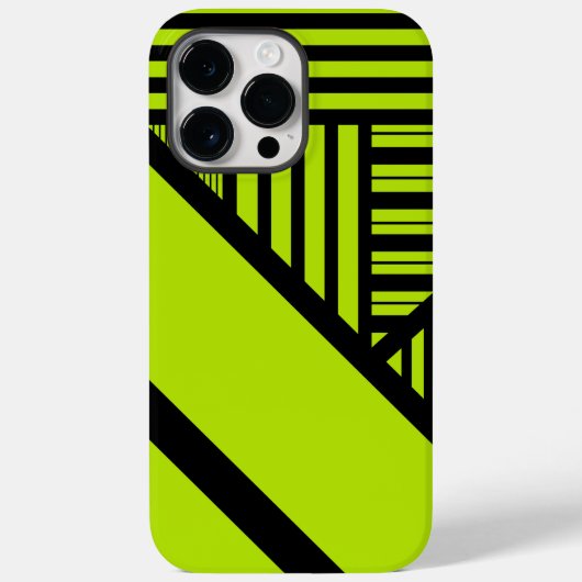 Coques Case-Mate iPhone Triangle - Vert chaux (Verso)
