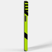 Coques Case-Mate iPhone Triangle - Vert chaux (Verso / Droite)