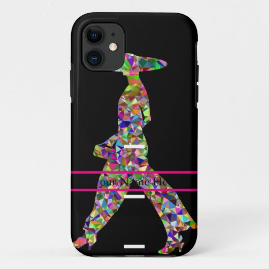Coques Case-Mate iPhone Triangles arc-en-ciel chromatiques prismatiques co (Dos)