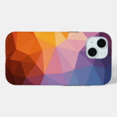 Coques Case-Mate iPhone Triangles asymétriques Abstraits (Verso (horizontal))