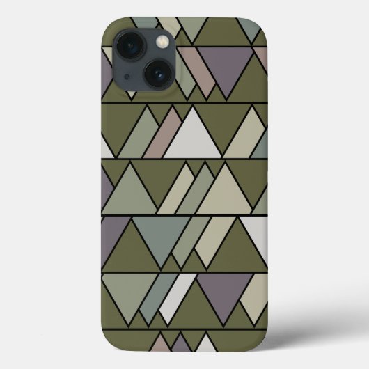 Coques Case-Mate iPhone Triangles Camo (Verso)