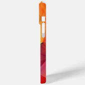 Coques Case-Mate iPhone Triangles dans les couleurs arc-en-ciel (Verso / Gauche)