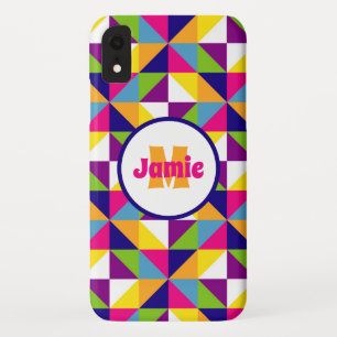 Case-Mate iPhone Case Triangles de look coloré personnalisé 2