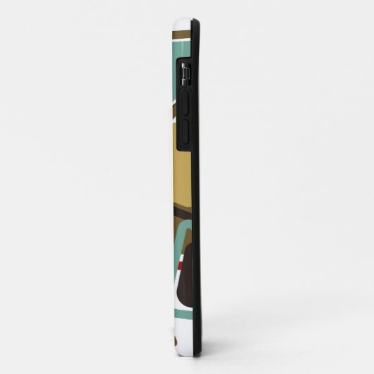 Coques Case-Mate iPhone Triangles épicés (Dos/Gauche)