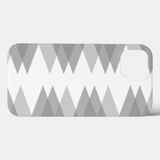 Coques Case-Mate iPhone Triangles gris Coque-coque iphone-Mate (Verso (horizontal))