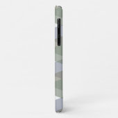 Coques Case-Mate iPhone Triangles kaki (Dos/Gauche)