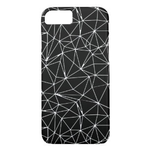 Case-Mate iPhone Case Triangles mosaïque Motif sans couture en noir