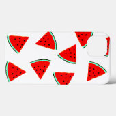 Coques Case-Mate iPhone Triangles Motifs de pastèque (Verso (horizontal))