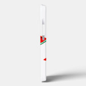 Coques Case-Mate iPhone Triangles Motifs de pastèque (Verso / Gauche)