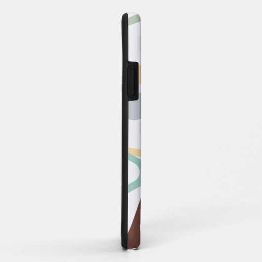 Coques Case-Mate iPhone Triangles Pastel (Dos/Droite)