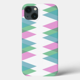 Case-Mate iPhone Case Triangles rose et vert Coque-coque iphone Mate