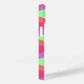 Coques Case-Mate iPhone Triangles rouge et vert (Verso / Droite)