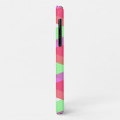 Coques Case-Mate iPhone Triangles rouge et vert (Dos/Gauche)