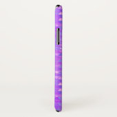 Coques Case-Mate iPhone Triangles Tendance violet rose Motif géométrique (Dos/Droite)