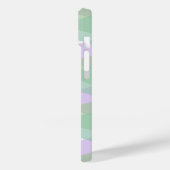 Coques Case-Mate iPhone Triangles vert et lilas (Verso / Gauche)