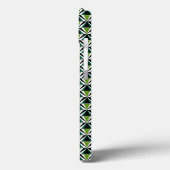 Coques Case-Mate iPhone Triangles verts (Verso / Gauche)