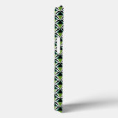 Coques Case-Mate iPhone Triangles verts (Verso / Droite)