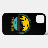 Coques Case-Mate iPhone Triathlon. L'aventure remplit votre âme (Verso (horizontal))