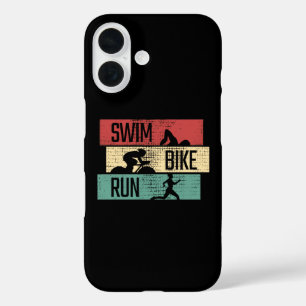 Coques iPhone 16 Triathlon - Nager Vélo Course