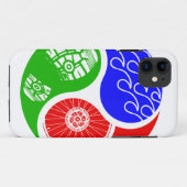 Coques Case-Mate iPhone Triathlon TRI Yin Yang (Dos (Horizontal))
