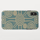 Coques Case-Mate iPhone tribal africain (Dos (Horizontal))