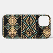 Coques Case-Mate iPhone Tribal art pattern. Ethnic geometric print. Aztec (Verso (horizontal))
