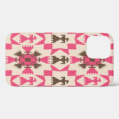 Coques Case-Mate iPhone Tribal aztec abstrait sans couture motif (Verso (horizontal))