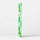 Coques Case-Mate iPhone Tribal Batik - Mint, Emerald Green et Blue (Verso / Droite)