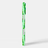 Coques Case-Mate iPhone Tribal Batik - Mint, Emerald Green et Blue (Verso / Droite)