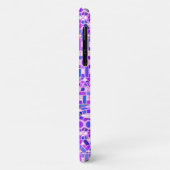Coques Case-Mate iPhone Tribal Batik - nuances violet violet violet (Dos/Gauche)