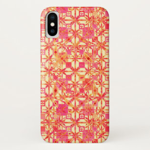 Case-Mate iPhone Case Tribal Batik - orange, corail rose et fuchsia
