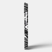 Coques Case-Mate iPhone Tribal Black+White Aum (Verso / Gauche)