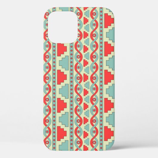 Coques Case-Mate iPhone Tribal Mésopotamien : Conception Ethnique Sans Cou (Verso)