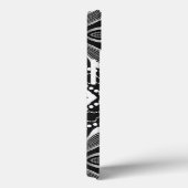 Coques Case-Mate iPhone Tribal Noir+Aum Blanc (Verso / Droite)