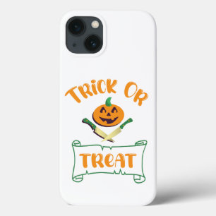 Case-Mate iPhone Case Trick or treat tête de mort Halloween visage de ci
