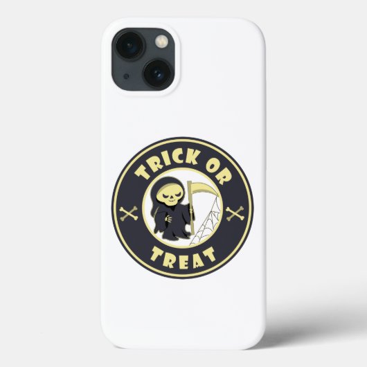 Coques Case-Mate iPhone Trick ou traiter Halloween griffeur caractère (Verso)