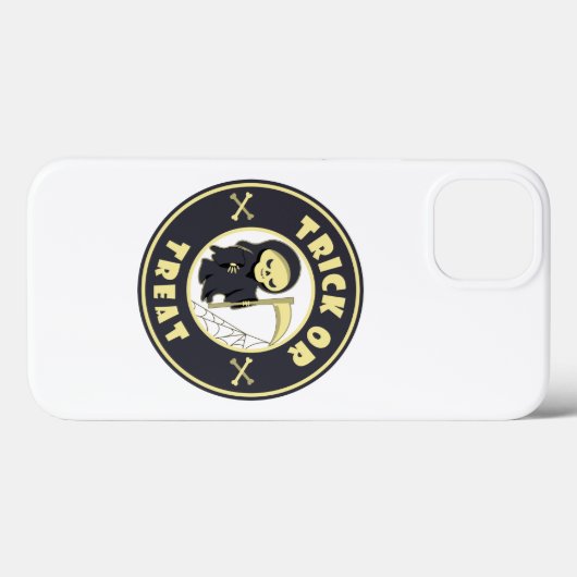 Coques Case-Mate iPhone Trick ou traiter Halloween griffeur caractère (Verso (horizontal))