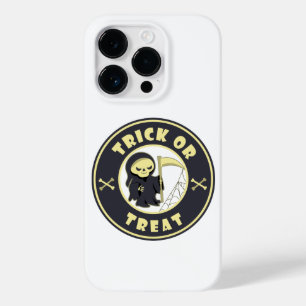 Coque Pour iPhone 14 Pro Trick ou traiter Halloween griffeur caractère