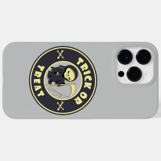 Coques Case-Mate iPhone Trick ou traiter Halloween griffeur caractère (Verso (horizontal))