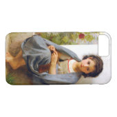 Coques Case-Mate iPhone Tricot fille, Bouguereau (Dos (Horizontal))