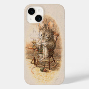 Coque Pour iPhone 14 Tricot Grandma Dormouse